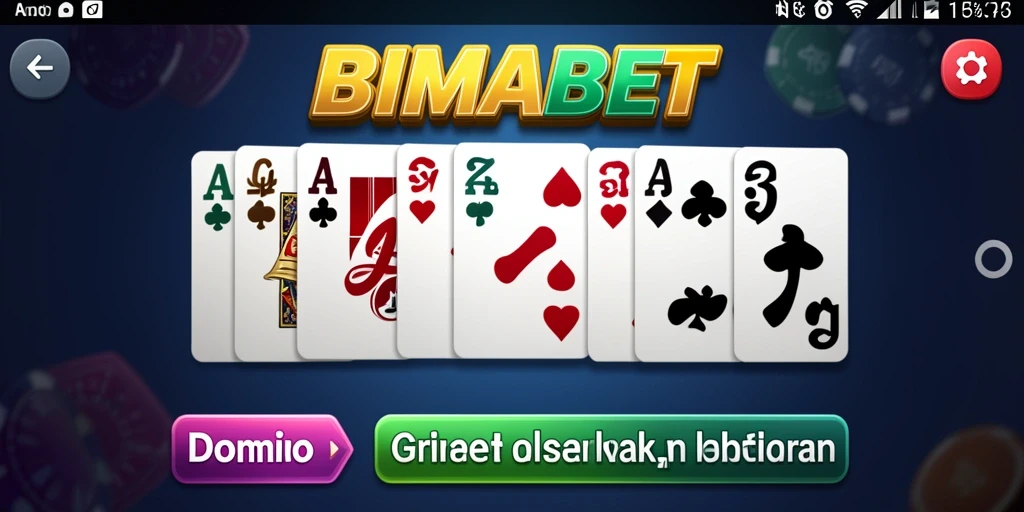 Gameplay seru BIMABET dengan elemen Domino yang menarik.