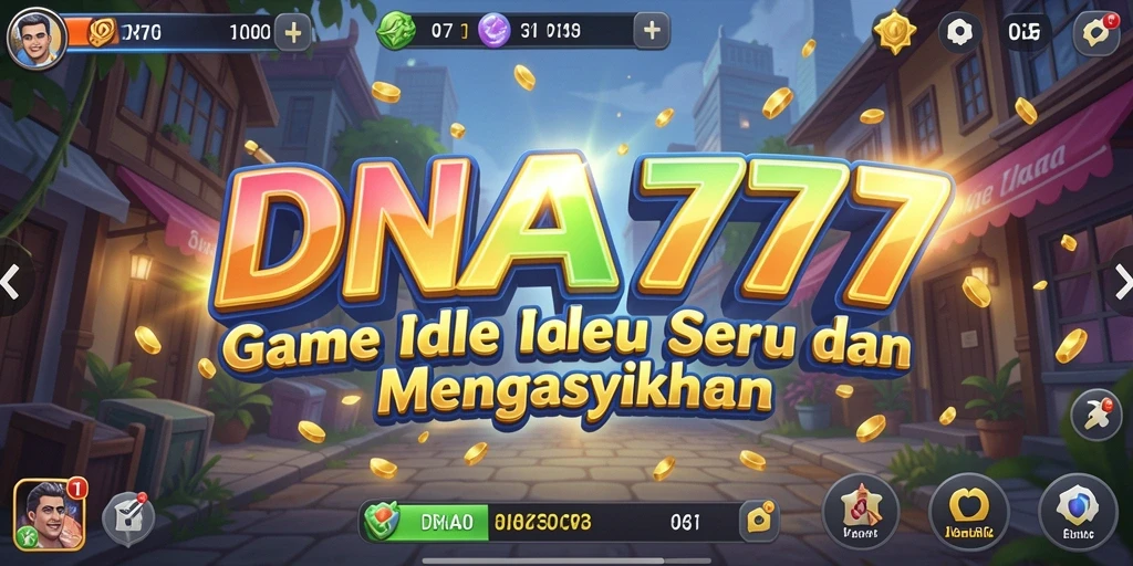 Tampilan gameplay DNA777 yang menarik dan menawan dalam kategori Idle.