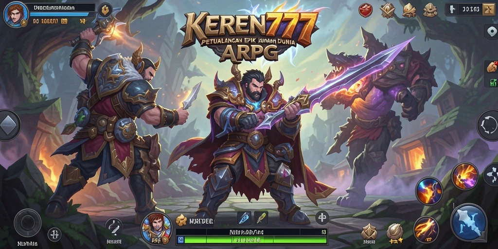 Gameplay seru dengan pertarungan intens di KEREN777.