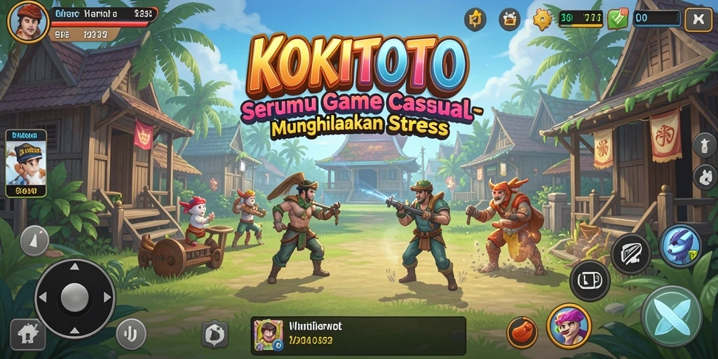Gambaran gameplay menarik dan menyenangkan dari KOKITOTO.