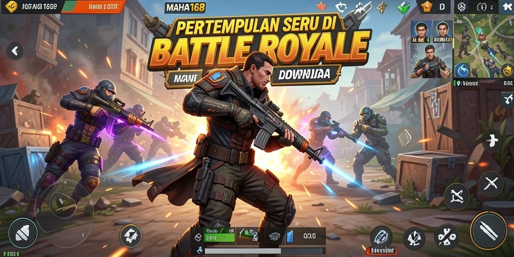 Gameplay mendebarkan di battlefield MAHA168