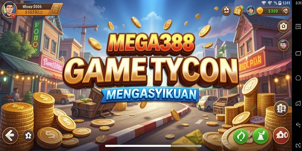 Tampilan gameplay MEGA388 yang mendebarkan dalam membangun bisnis.