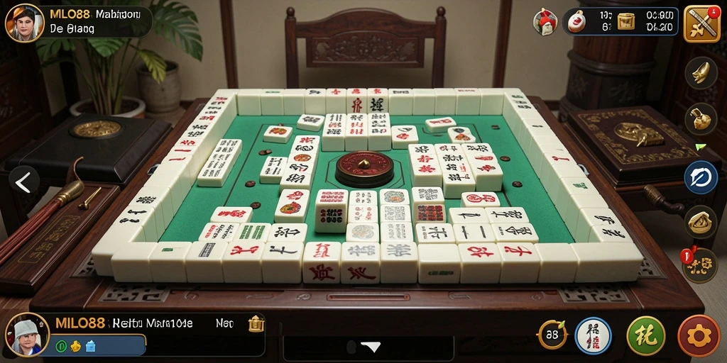 Tampilan gameplay seru dan interaktif dari MILO88.