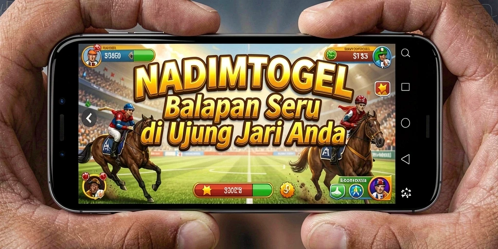 Tampilan gameplay Racing yang mendebarkan di NADIMTOGEL.