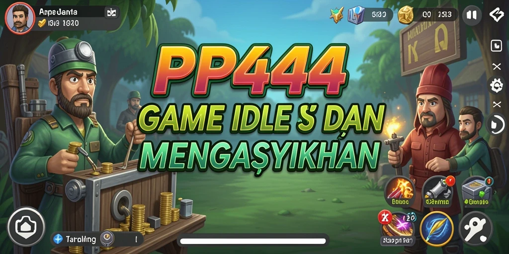 Tampilan gameplay menarik dari PP444 yang menampilkan mekanisme Idle.