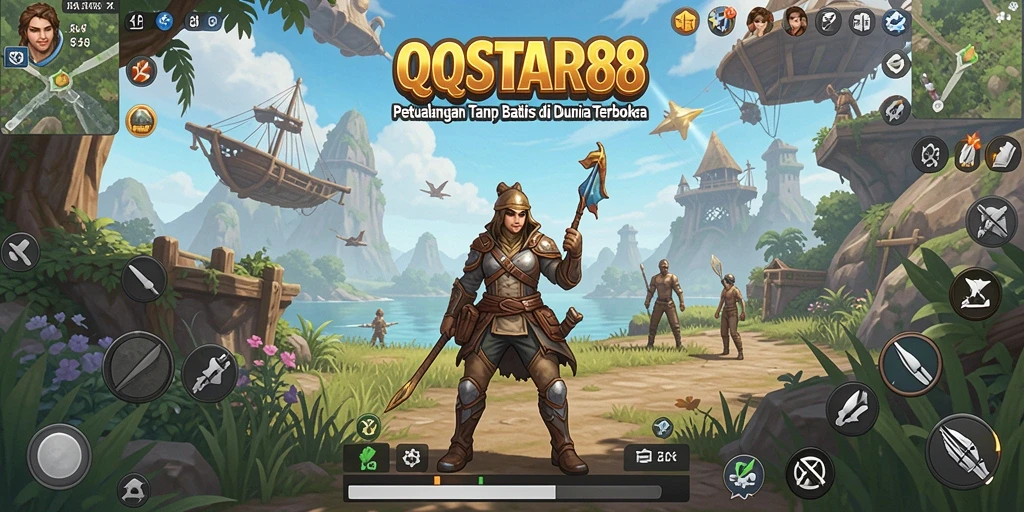 Gameplay mendebarkan di dunia terbuka QQSTAR88.