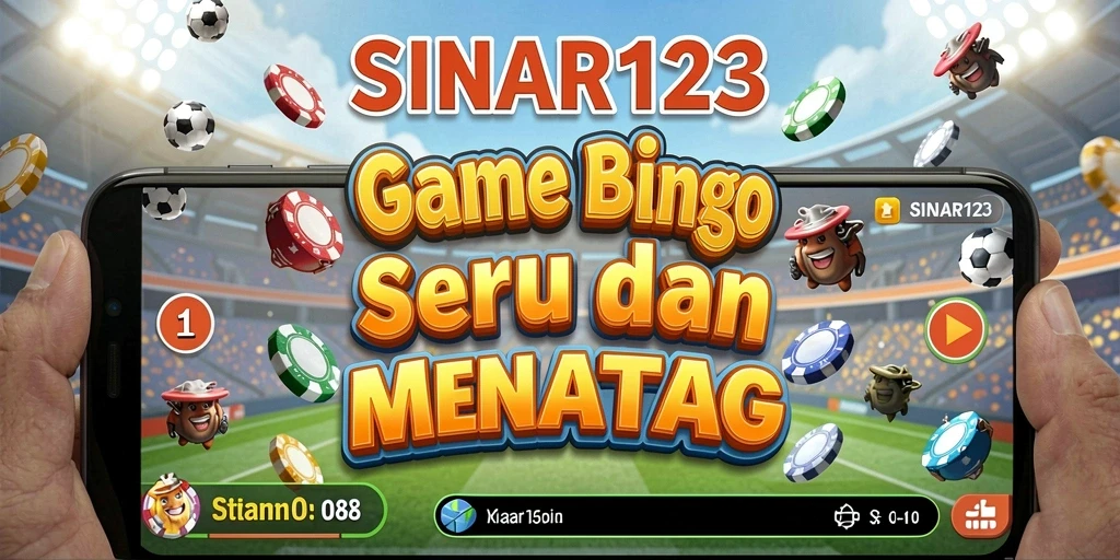 Tampilan gameplay Bingo yang menarik di SINAR123.