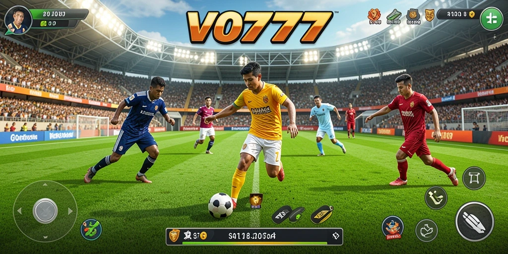 Tampilan gameplay VO777 yang menampilkan adu keterampilan olahraga.
